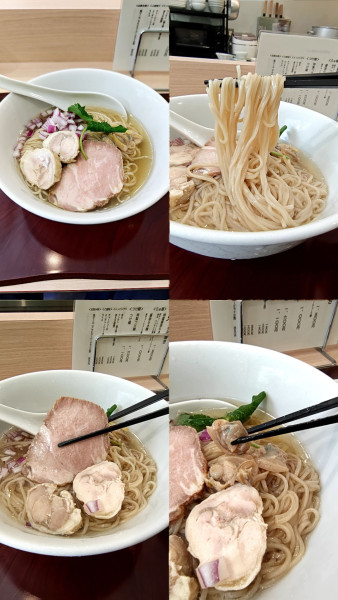 「15食限定『蛤と鶏の冷やしそば(￥1300)』」@らぁ麺旭の写真