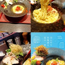 8月限定『冷サーモン明太子クリーム(￥1500)』