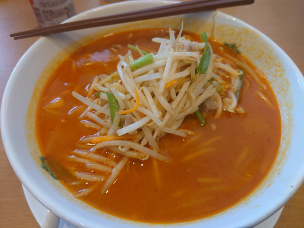 「秘伝の辛味噌ラーメン」@日高屋 イオンタウンふじみ野店の写真