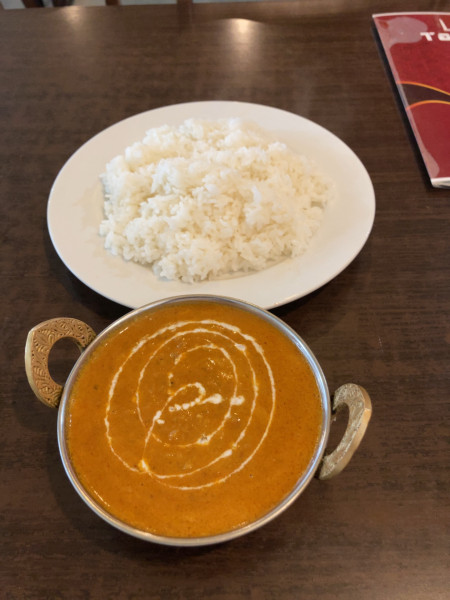 「ポークカレーセット　820円」@タージ・マハルの写真