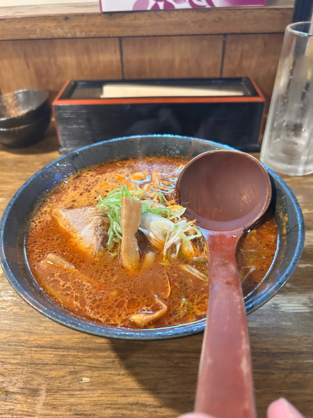「赤鬼ラーメン　1180円」@いせくらの写真