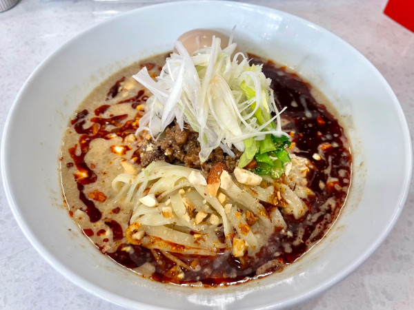 「☆期間限定 冷やし担々麺と味玉☆」@ラーメン星印の写真