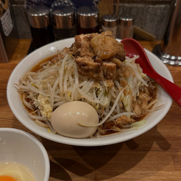 「非乳化二郎系」@麺処 青野の写真