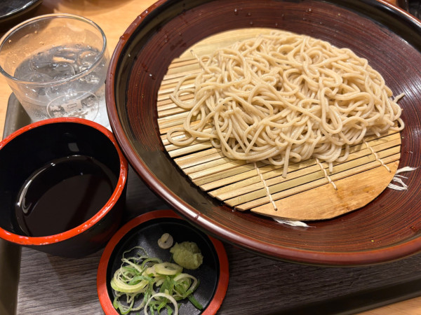 「盛りそば 650円 他いろいろ」@ウエスト 熊本下通店の写真