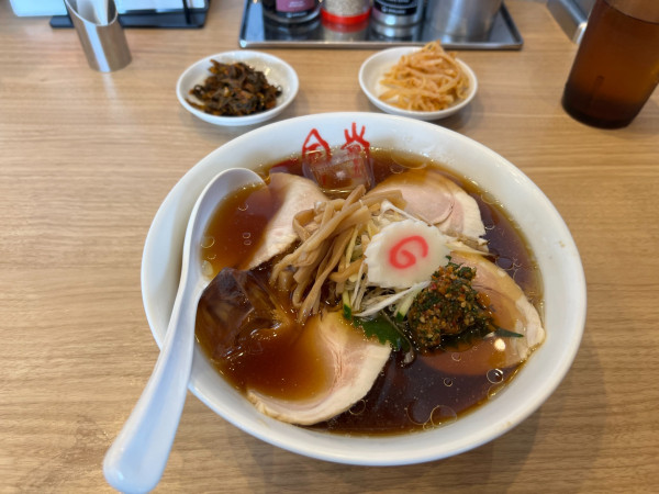 「博多 冷やかけ中華そば（限定）」@一風堂 SOCOLA所沢店の写真