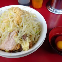 ラーメン100%＋シークァーサーな賄い＋味ぽん生たまご