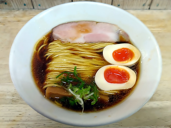 「味玉醤油」@まつやの写真