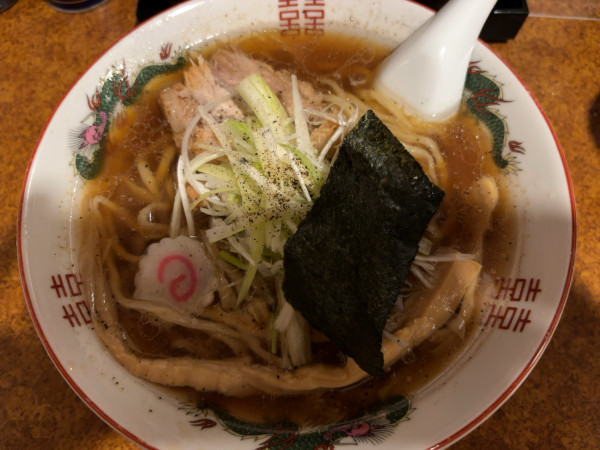 「醤油の中華そば」@麺の蔵 かめだ屋の写真