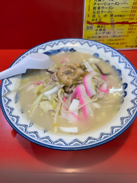 「バクダンチャンポン」@思案橋ラーメンの写真