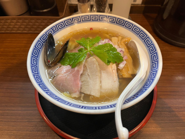 「貝だし塩そば（1,000円）」@だし廊 -DASHIRO-の写真