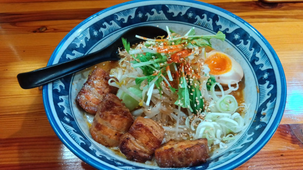 「チャーシュー味噌ラーメン（1210円）」@田能久の写真