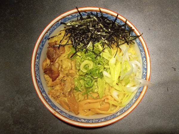 「一元堂の油そば」@笠岡ラーメン 一元堂 神保町店の写真