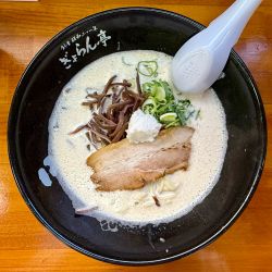 どろラーメン（半麺）¥950