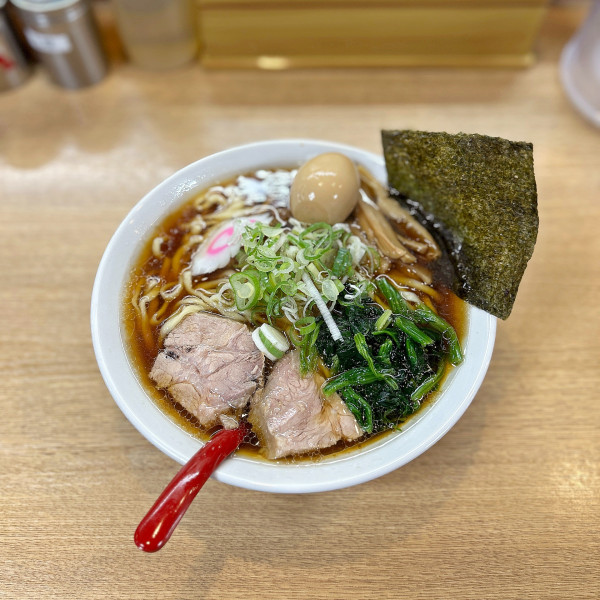 「らぁめん、味玉」@らぁめん ふるいちの写真