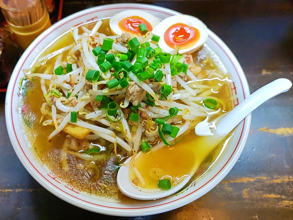 「もやしラーメン」@麺や横丁 縁日の写真
