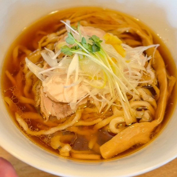 「中華そば890円＋煮干し玉250円他」@中華蕎麦 はざまの写真