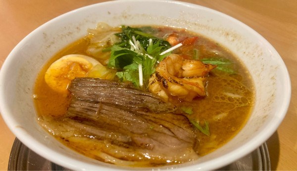 「海老ラーメン、海老チャーハン」@海老しか勝たんの写真