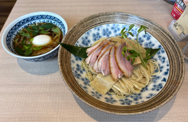 「特製鴨つけ麺」@㐂りん食堂の写真