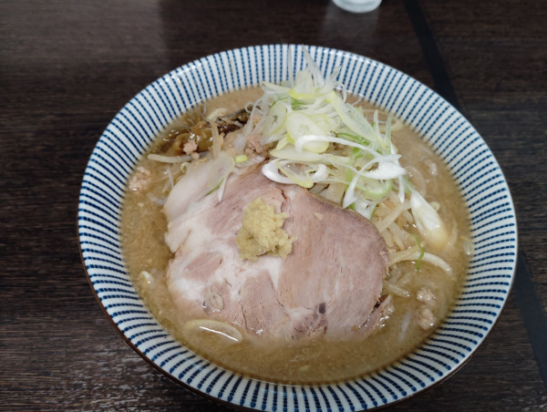 「灼味噌らーめん　1200円　野菜　150円」@灼味噌らーめん 八堂八の写真