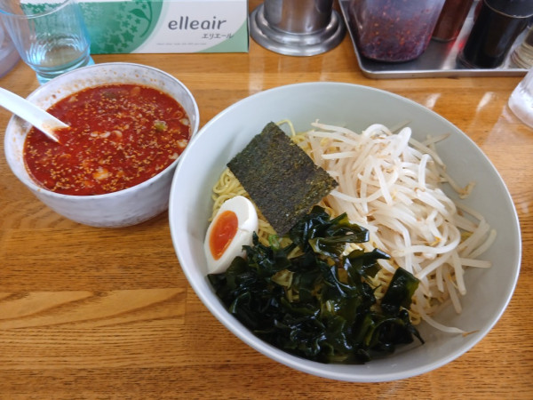 「担々つけ麺 大盛 800円+100円」@竹丸拉麺の写真