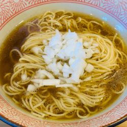 朝ラーメン 冷かけ 750円