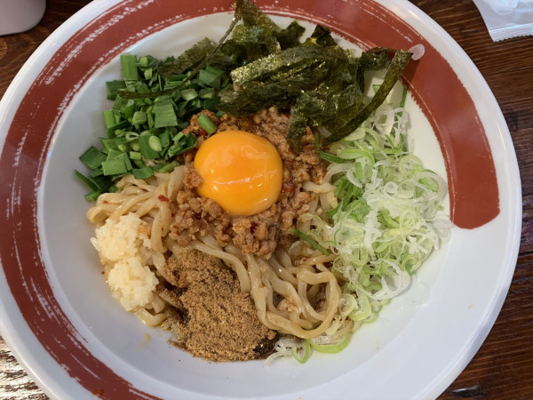 「台湾まぜそば」@有楽町GYOZA待合室の写真