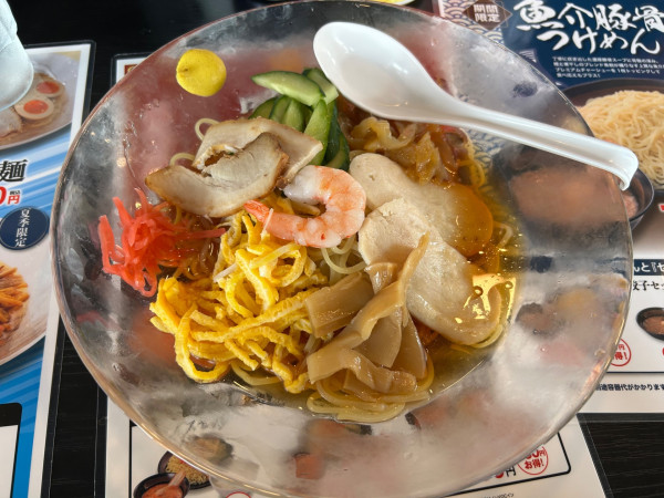 「冷やし中華(790¥)」@幸楽苑 茨城東海店の写真