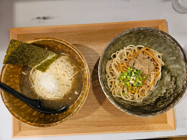 「「F」にごり」@煮干し系かけラーメン専門店 Fの写真