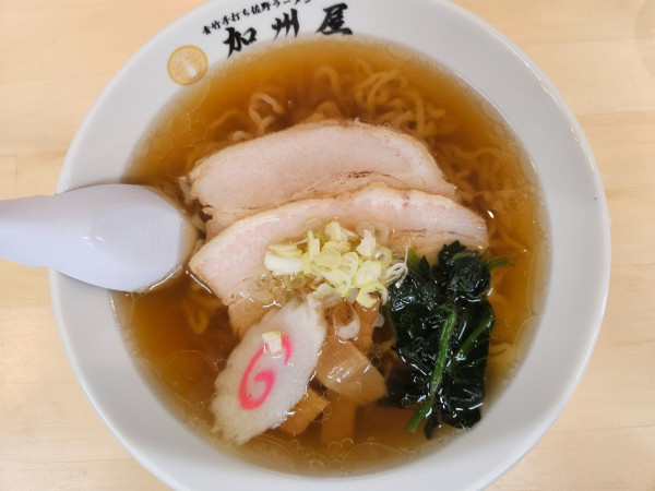 「ラーメン」@青竹手打ち佐野ラーメン 加州屋 小山店の写真