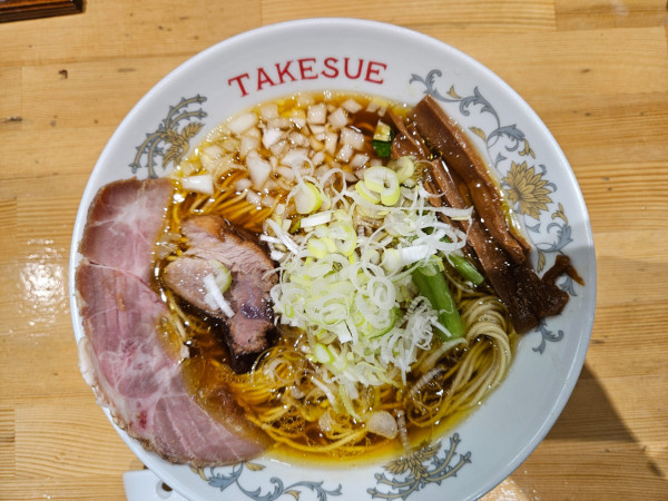 「醤油あっさり」@小山竹末食堂の写真