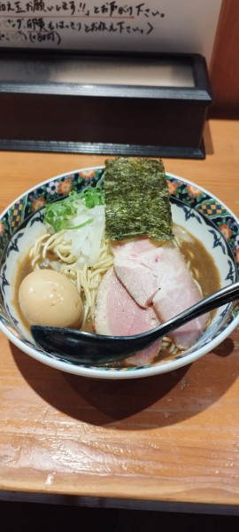 「味玉濃厚煮干しそば」@亀戸煮干中華蕎麦 つきひの写真