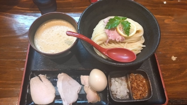 「つけめん(特製・大盛・メンマ抜)」@麺屋 四季の写真