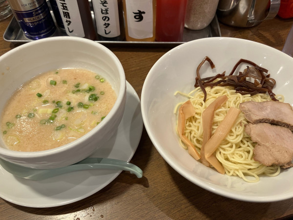 「つけ麺　700円プラス替え玉100円」@千住駅前ラーメン 翔ちゃんの写真