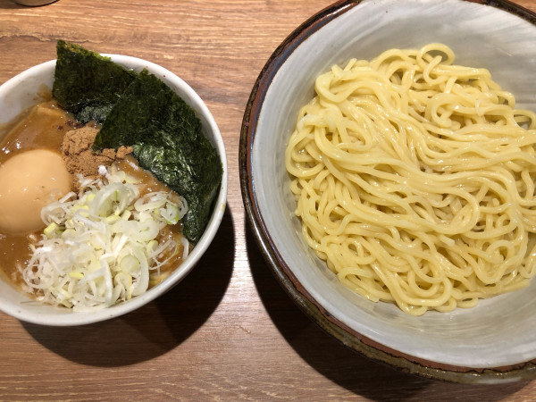 「得製つけ麺大」@風雲児 東京ラーメン横丁店の写真