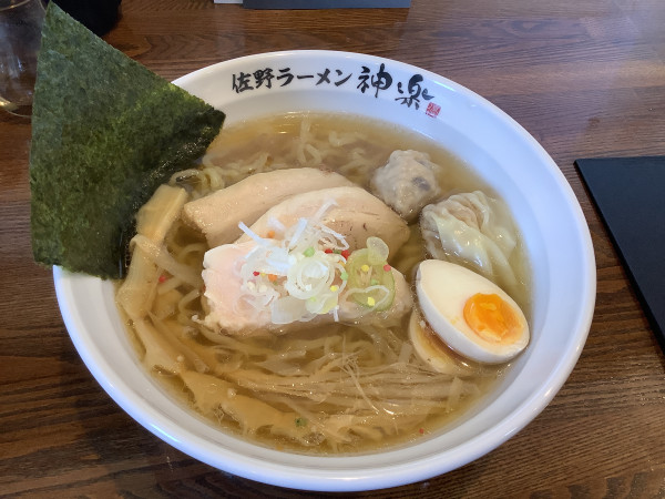 「特選醤油らーめん　1350円」@佐野ラーメン NEW KAGURAの写真