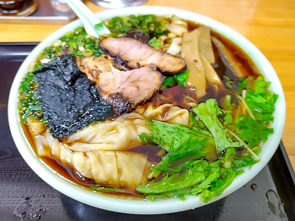 「ワンタンメン」@味の大西 高麗店の写真