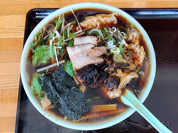 「ワンタンメン」@味の大西 高麗店の写真