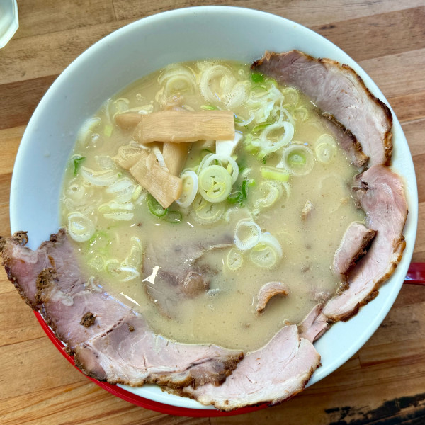 「中華そば(半麺)¥940」@中華そば 高安の写真