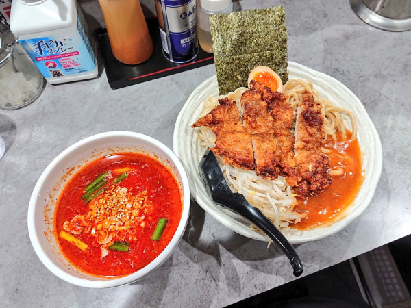 「旨辛つけ麺EX」@旨辛熟成味噌 麺屋アニキの写真