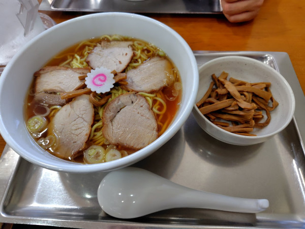 「チャーシューメンマラーメン　1200」@赤坂味一の写真