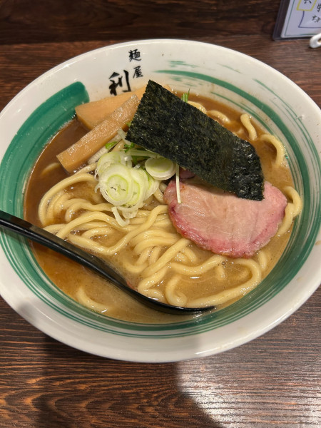 「らぁめん 並」@自家製麺 麺屋 利八の写真