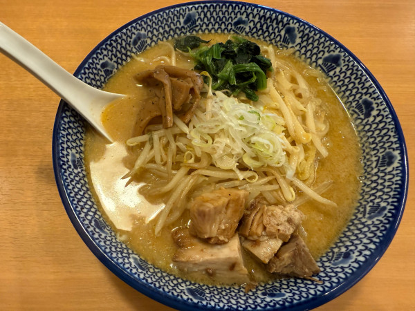 「味噌ラーメン大盛り」@らーめん 匠力の写真