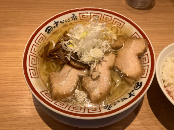 「冷やかけ中華そば」@田中そば店 九段下店の写真