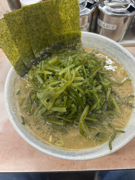 「茎わかめラーメン」@川崎家の写真