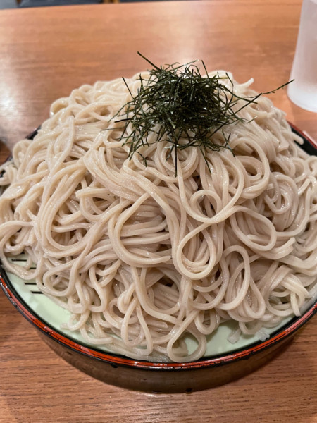 「特大ざる」@そば処 更科の写真