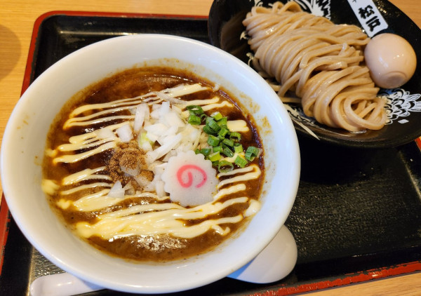 「半熟味玉　カレーつけ麺 ミニ180g」@松戸富田製麺 ららぽーとTOKYO-BAY店の写真