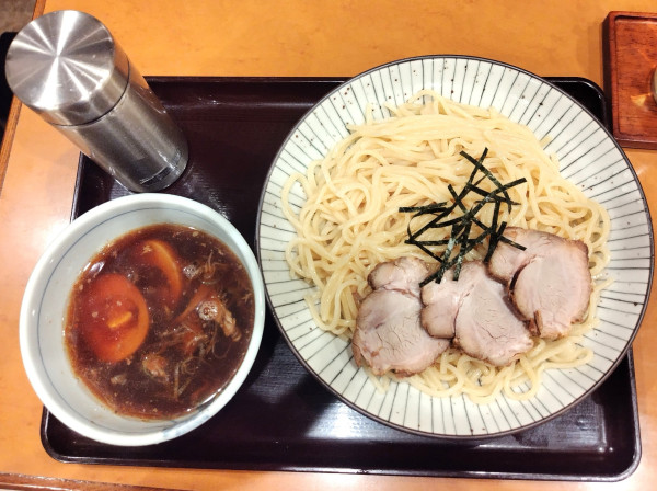 「煮玉子ちゃーしゅうつけめん」@好日の写真