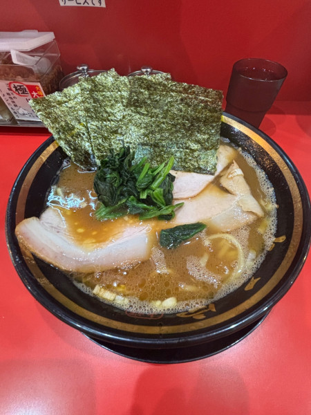 「ラーメン(中盛り)」@大輝家直系横浜家系ラーメン 大元家の写真