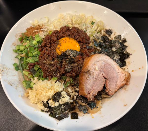 「台湾混ぜ蕎麦」@豚風。の写真