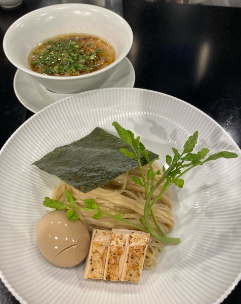 「醤油つけ麵￥1500・他」@創作麺工房 鳴龍の写真